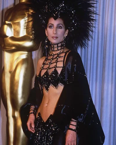 Cher at the Oscars- 1986