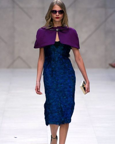 Cara Delevingne in Burberry- 2012