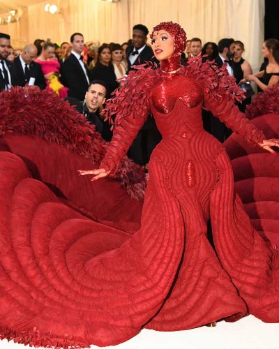 Cardi B at the Met Gala 2019