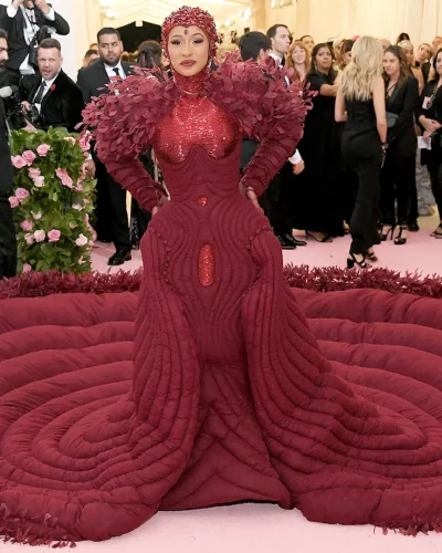 Cardi B at the Met Gala 2019