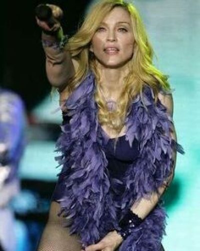Madonna Performing